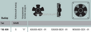EBMPAPST A3G630-AE31-01 поставки
