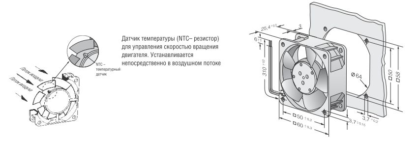 EBMPAPST 612NMI (60x60x25) интернет магазин